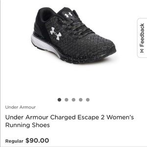 Under Armour women’s running shoes *LIKE NEW*
